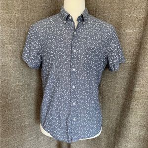 J Crew Floral Print Button Down shirt